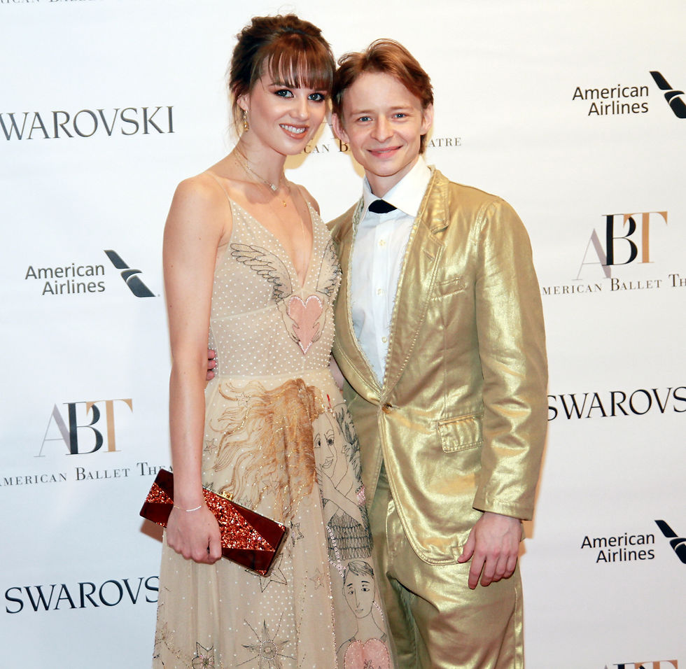 JULIE GRANGER & DANIIL SIMKIN(BOTH CORPS OF BALLET DANCERS AT ABT) AT 2017 AMERICAN BALLET THEATRE S
