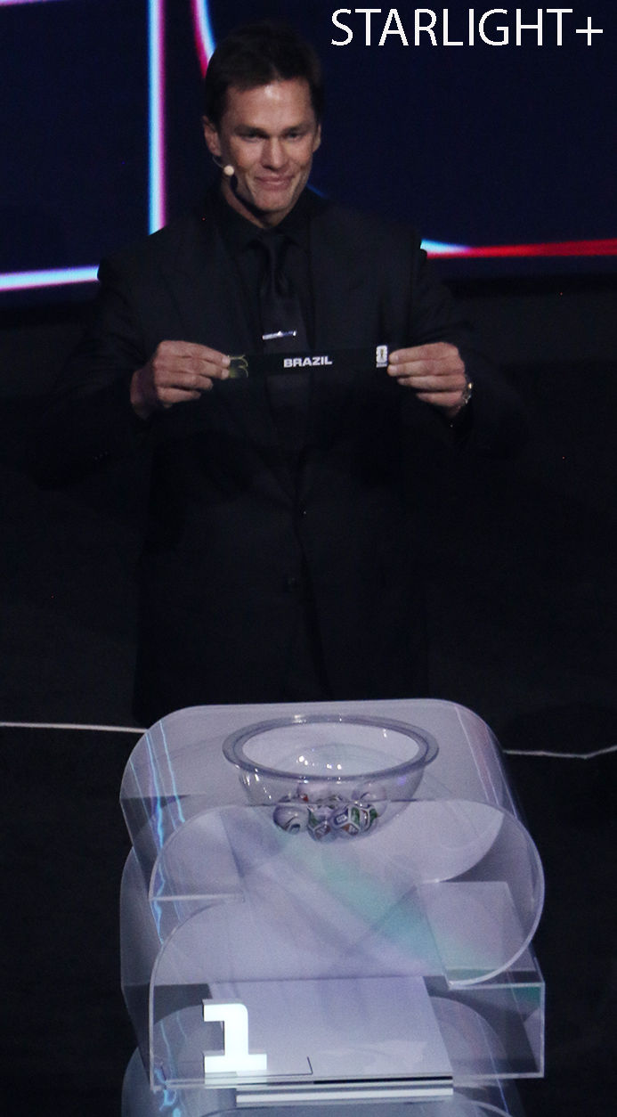 TOM BRADY (7-TIME SUPER BOWL QB CHAMPION) @ FIFA FINAL DRAW WORLD CUP 2026/USA-MEXICO-CANADA