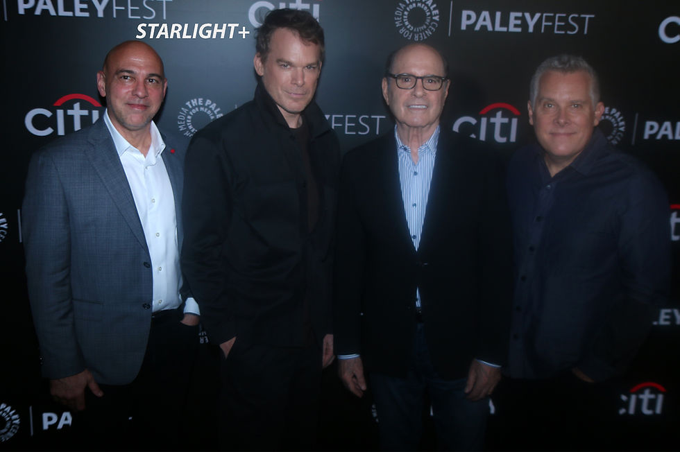 MARCOS SIEGA, MICHAEL C. HALL, CLYDE PHILLIPS & SCOTT REYNOLDS(CREW)@2026 PALEYFEST NY DEXTER: RESUR