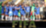 ENZO MARESCA (CHELSEA'S HEAD COACH) LIFT THE TROPHY AFTER WINNING THE FIFA CLUB WORLD CUP CROWN..!