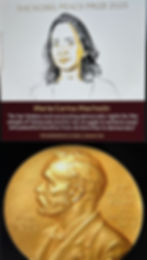 MARIA CORINA MACHADO(LATIN+ VENEZUELA) WINS THE 2025 NOBEL PEACE PRIZE..!