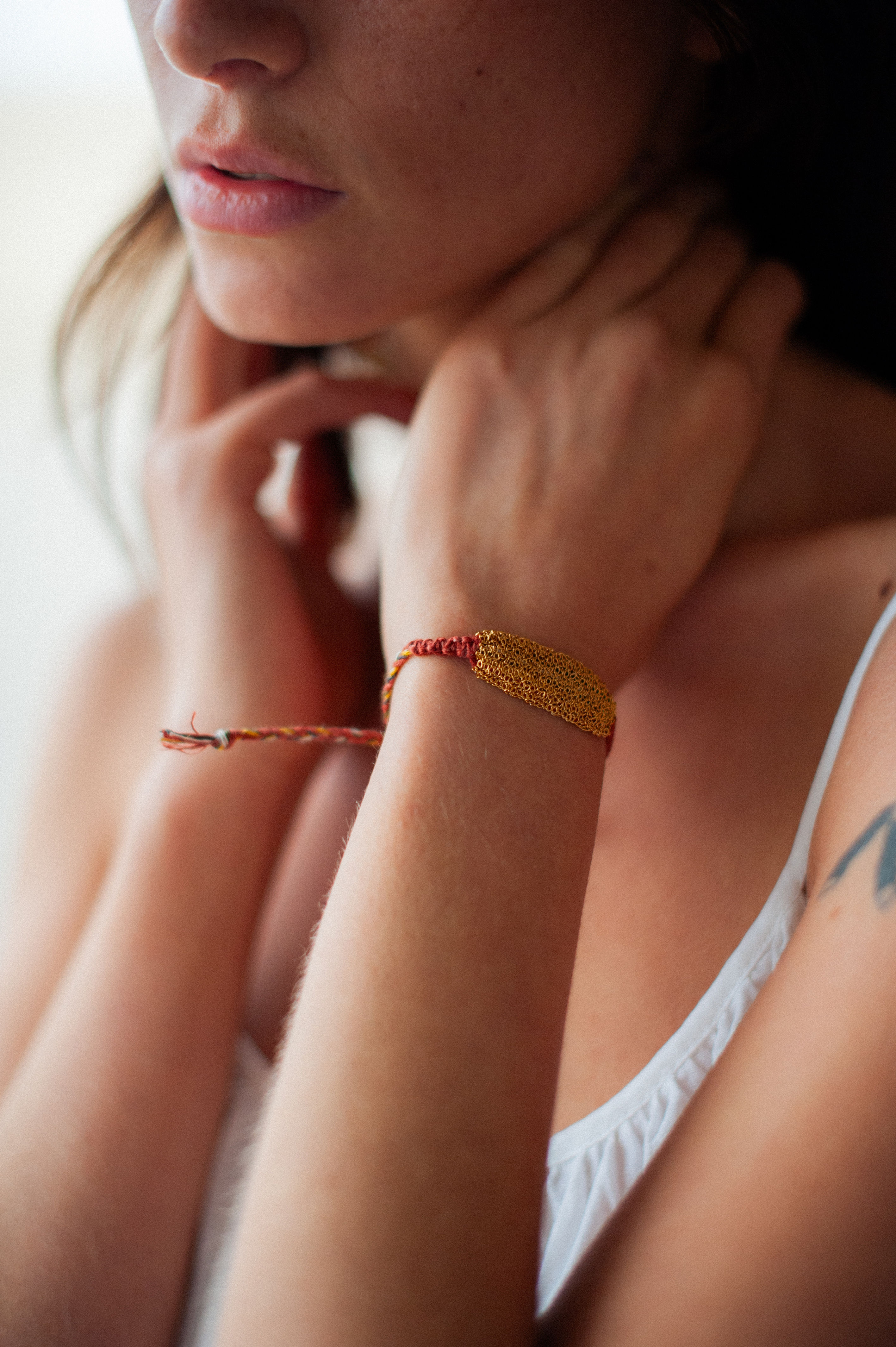 BAIA Bracelet Gold/Terracotta