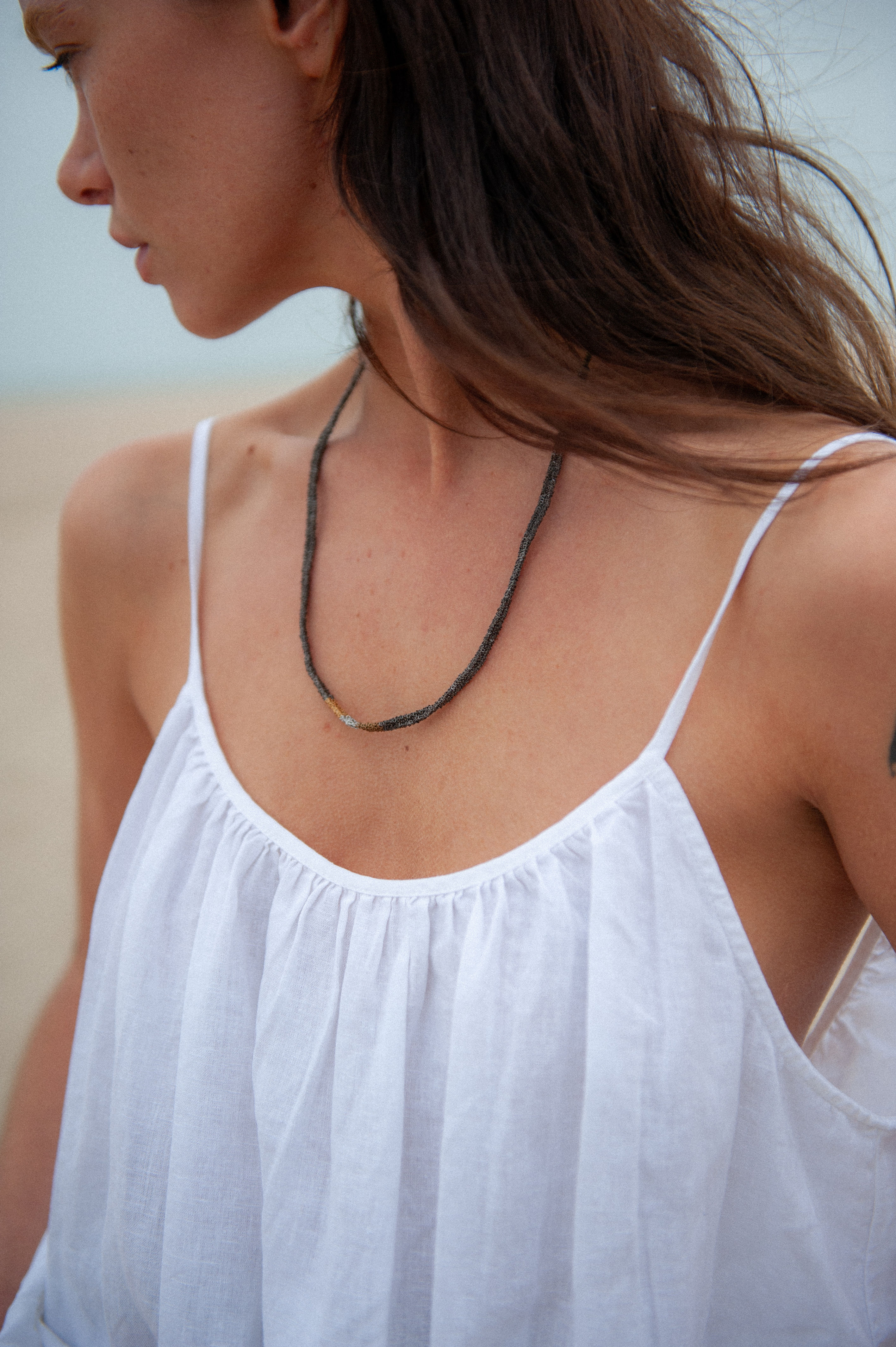 PIA Necklace Black