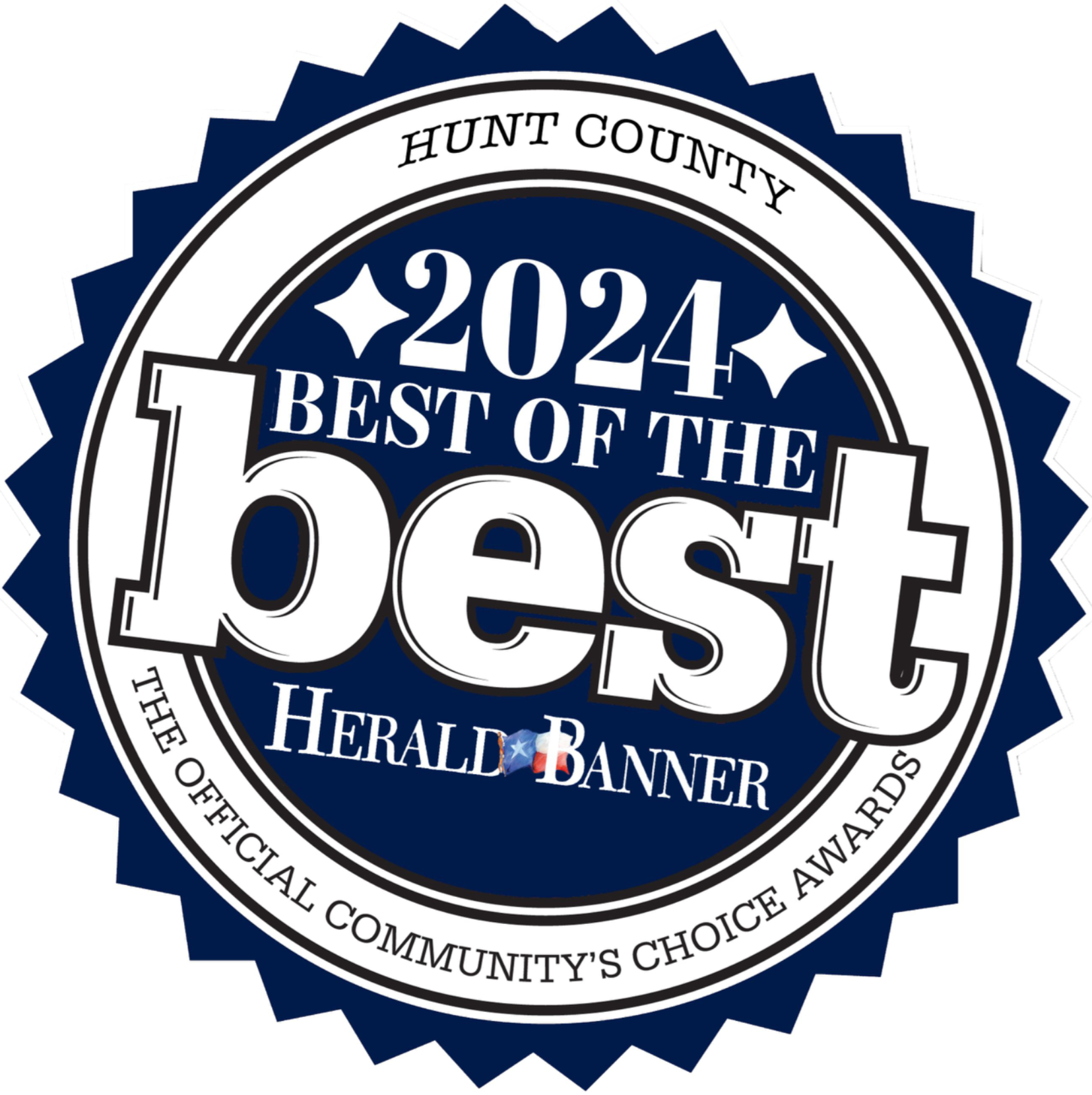 Award: Best of Hunt County 2024