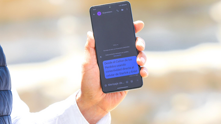 Chile y Perú acortan brechas de conectividad gracias a la cobertura directa al celular de Entel y Starlink