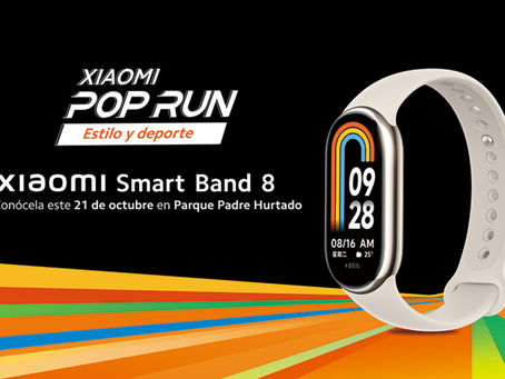 Llega por primera vez a Chile “Xiaomi POP Run 2023" corrida pensada en los Xiaomi Fa