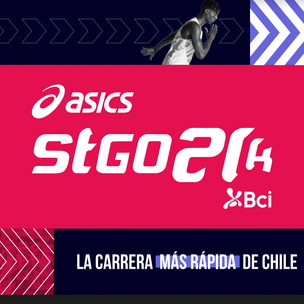 Ya está todo listo y dispuesto para que este domingo se largue la corrida Asics Stgo21K by Bci