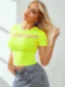 Miniatura: T-Shirt with mesh across the top 