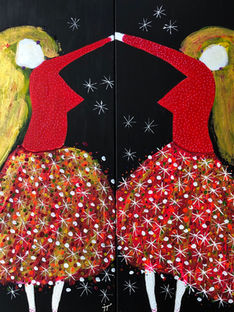 An Artist and a Therapist, Inge’s Art is All About Expression of Joy