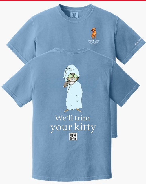 We'll trim your kitty T-Shirt
