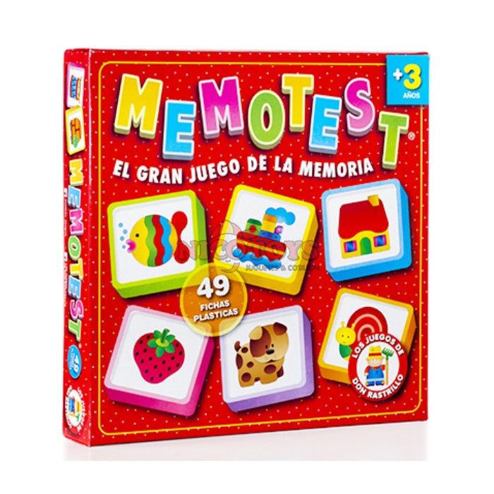 MEMOTEST INFANTIL - DON RASTRILLO