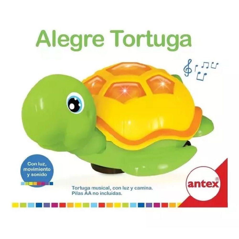 TORTUGA MUSICAL CON MOVIMIENTO