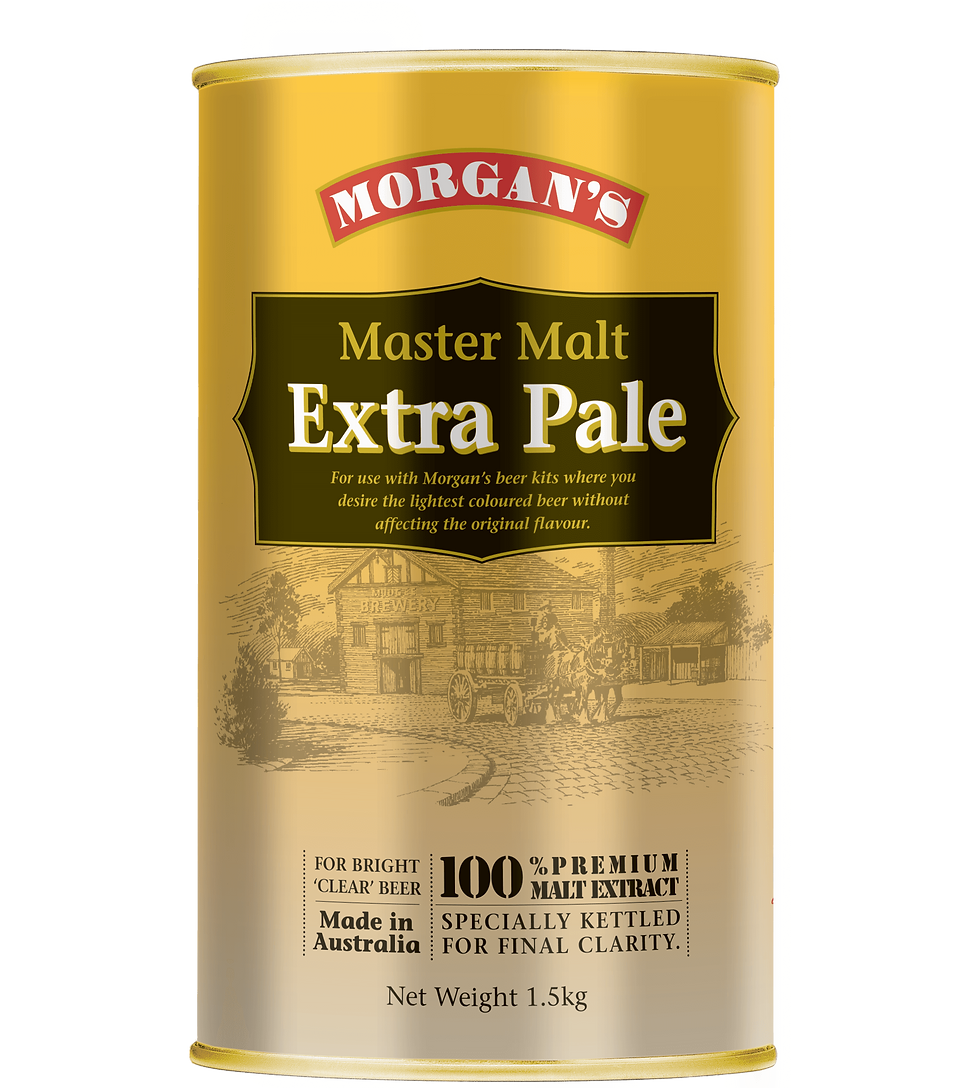 Morgan's Master Malt - Extra Pale Liquid Malt Extract (1. 5kg)