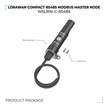 LoRaWAN Compact Node with RS485 Modbus Master Port - WSLRW-C-MB485