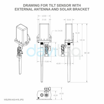 LoRaWAN Tilt Sensor - WSLRW-AG
