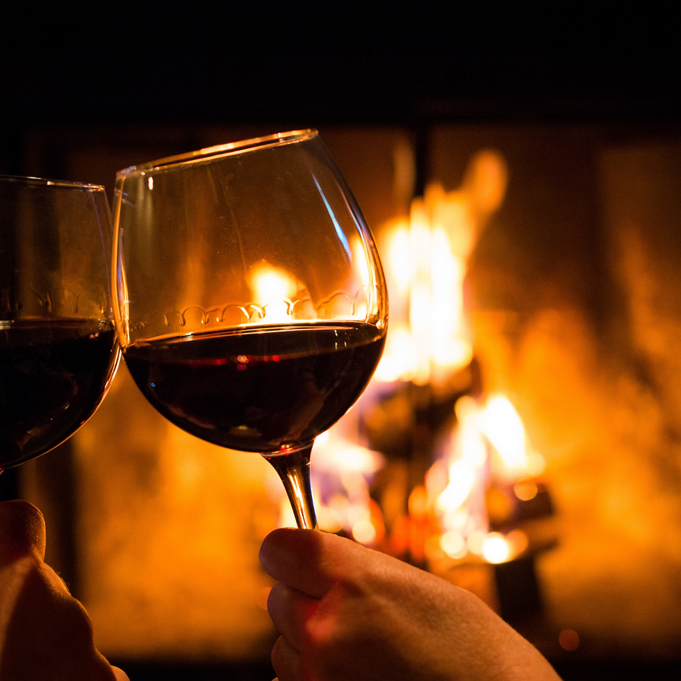log burner for cosy winter nights