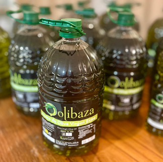 lots of bottles of olive oil