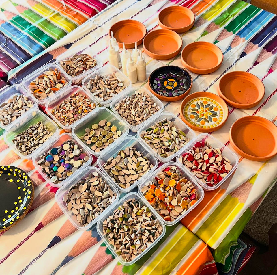 mosaic supplies, Becky Paton