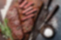 Top blade or denver grilled steak over c
