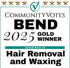 Community Votes 2025 Hair Removal Winner