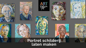 Portret schilderij laten maken