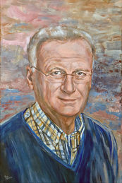 Herdenkingsportret schilderij ter herinnering postuum portret