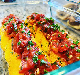italian polenta and tomato
