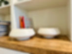 Thumbnail: White stoneware compotes 