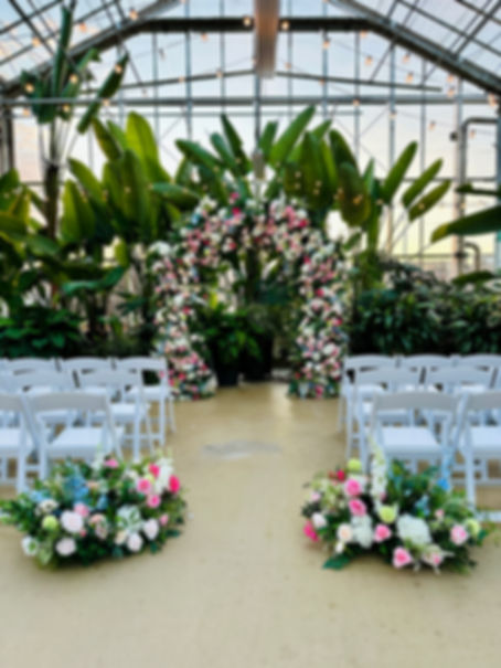 Blooming garden ground florals