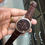 Thumbnail: PATEK PHILIPPE ROYAL LOOK CLASSY BROWN DIAL AND  LEATHER STRAP WRIST WATCH