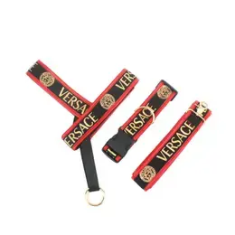 Versace Collar/Leash/Harness Set