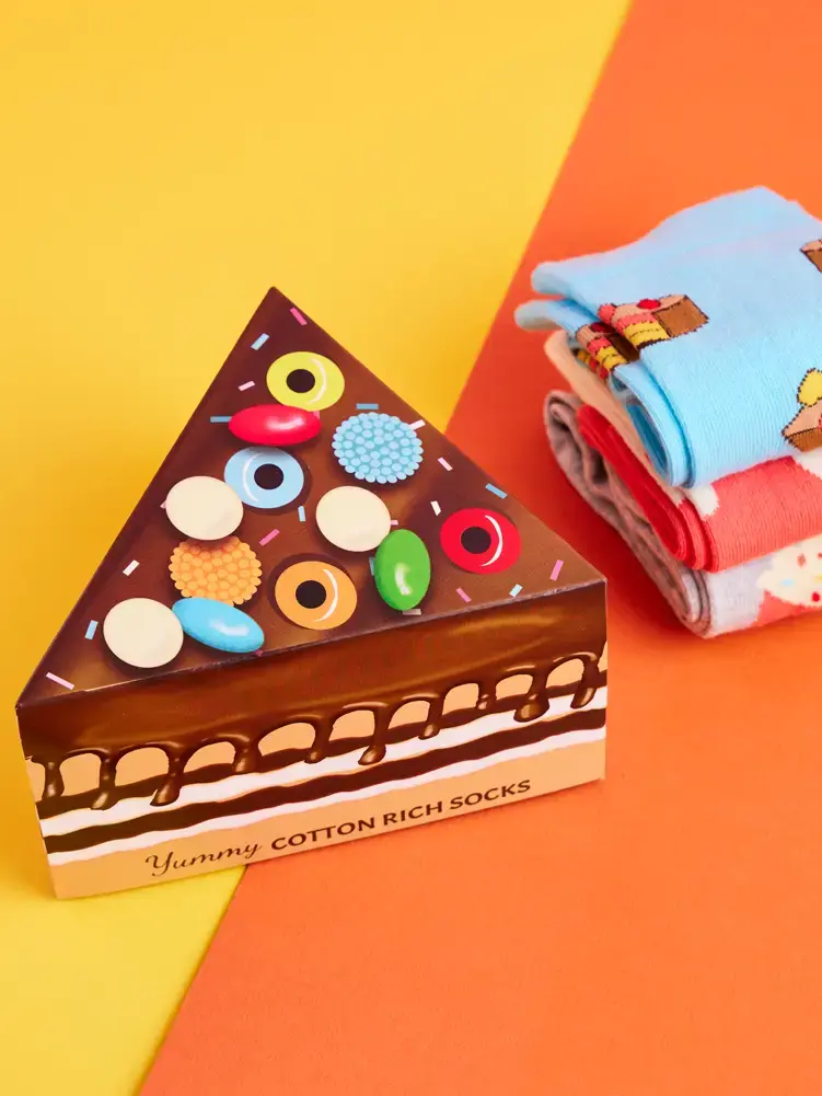 Cake Socks - 3 Pairs