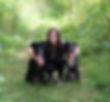 Emma with Dolly & Kona