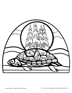 COLOURING PAGES | Urbaniskwew