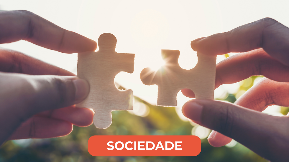Foto representando a sociedade.