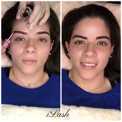 Henna Brows and brow waxing