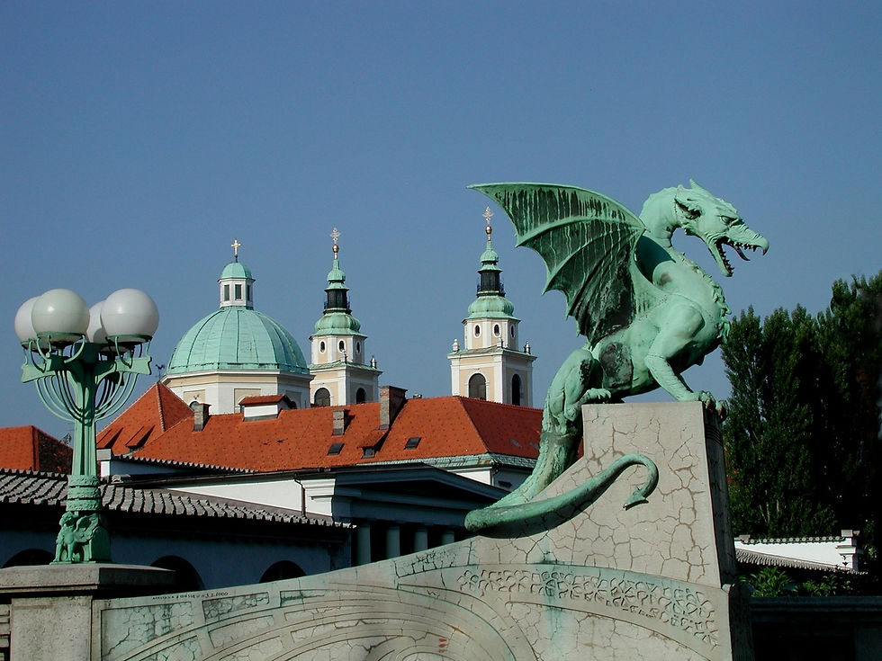 LJUBLJANA - DRAGON BRIDGE