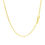 Thumbnail: 14k Yellow Gold Adjustable Cable Chain 1.5mm