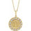 Thumbnail: Engravable Halo-Style Necklace or Pendant