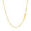 Thumbnail: 14k Yellow Gold Diamond Cut Cable Link Chain 1.4mm