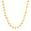 Thumbnail: Choker Necklace with Polished Discs in 14k Yellow Gold
