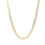 Thumbnail: 3.6 mm 14k Two Tone Gold Pave Curb Chain
