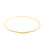 Thumbnail: 10k Yellow Gold Sparkle Anklet 1.5mm