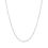 Thumbnail: 14k White Gold Singapore Chain 0.8mm