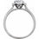 Thumbnail: Halo-Style Birthstone Ring