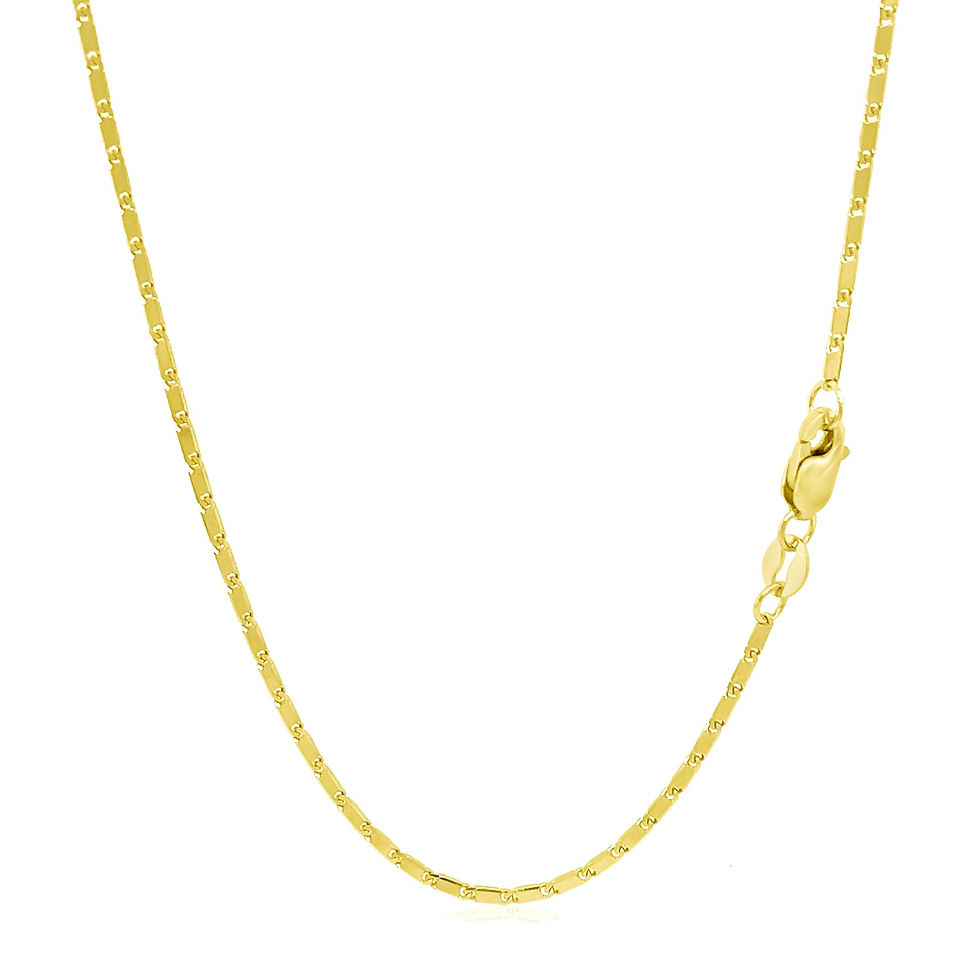 Thumbnail: 14k Yellow Gold Lumina Pendant Chain 1.0mm