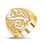 Thumbnail: Monorgam Ring - Three Letter Vine