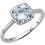 Thumbnail: Halo-Style Birthstone Ring