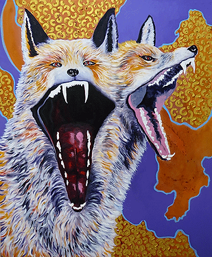 2---Gali-Lutski---Binary-Foxes,-2018,-sh