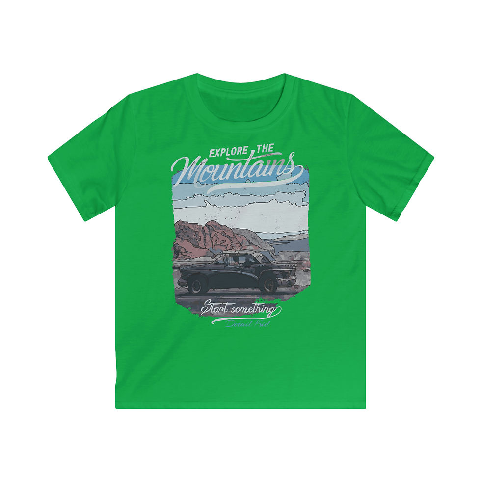 Thumbnail: Explore the Mountains Kids Tee